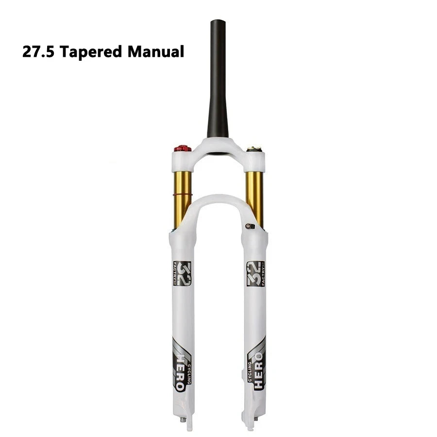 🚲 Fourche Avant VTT A850 – 120mm, Suspension Air en Alliage de Magnésium