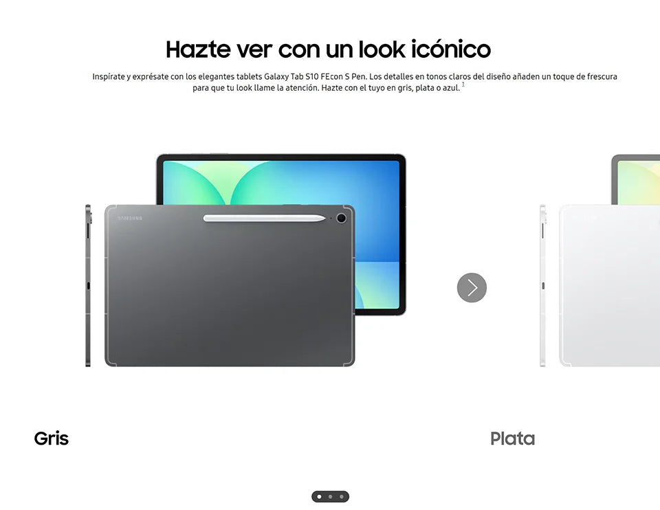 Samsung Galaxy Tab S10 FE, WIFI, Tablette, 10.9",Appareil photo 13 MP,10,9 »,Batterie 8000mAh, IP68