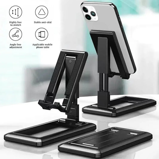 Support de téléphone portable pliable pour tablette, pour iPad, iPhone, Samsung, support de bureau réglable, support pour Smartphone