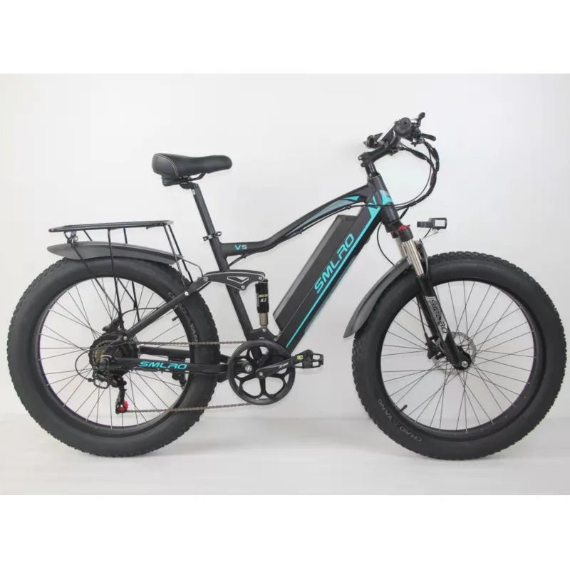 Vélo Électrique D343, 48V, 13Ah, 500W, 26 Pouces, Batterie spatirée, Suspension, Dégradé, Alliage Neige 4.0, Grosse Opathie