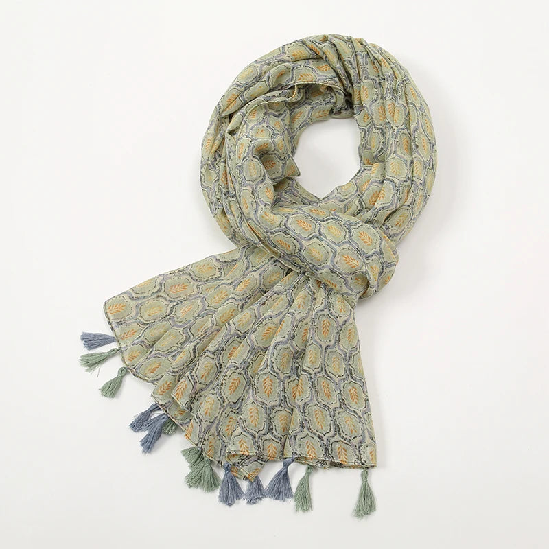 🧣 Écharpe de Styliste RUNMEIFA – Confort & Élégance Oversize
