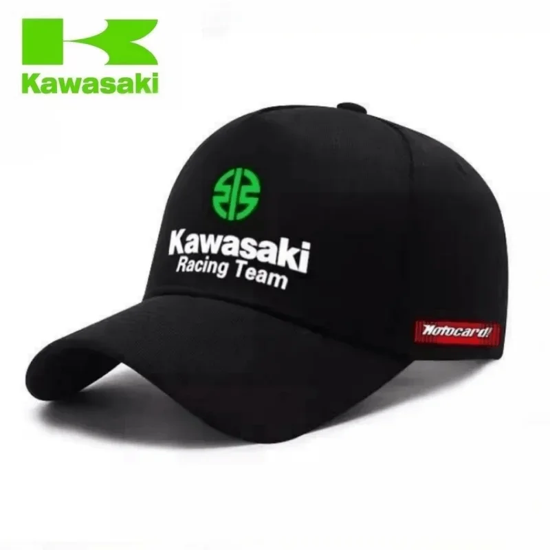 Casquette Baseball Kawasaki Lettres Imprimées Unisexe Réglable Protection Solaire Printemps/Automne
