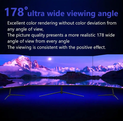 CHUBAN 24 inch monitor 1K curved game screen 165Hz high-definition display VA light screen 1920 * 1080P HDMI compatible audio