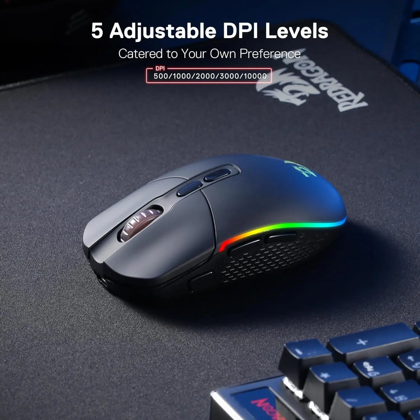 Souris Gamer Ergonomique et Programmable – Performance et Confort