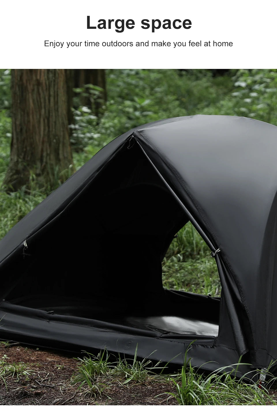 ⛺ Tente de Camping Portable PACOONE – Ultralégère et Étanche