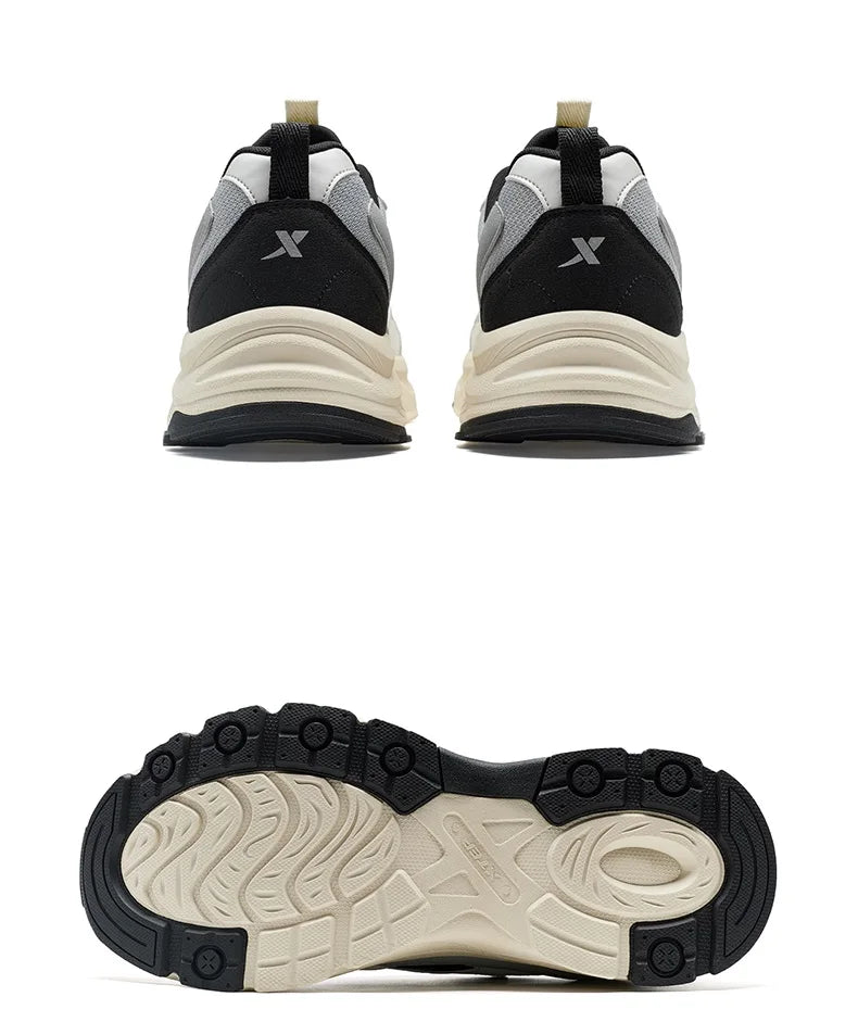 Xtep baskets pour hommes 2024 hiver durabilité chaussures de sport confortable à la mode rétro baskets de mode 976419320050