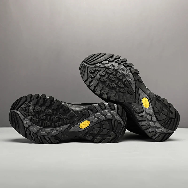 HIKEUP Bottes de Randonnée Homme – Chaudes, Confortables et Respirantes pour Plein Air
