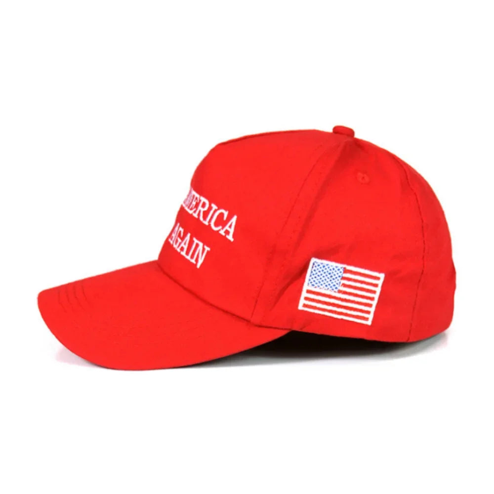 Casquette Baseball USA Brodée – Style Américain Unisexe, Protection Solaire Été 2025