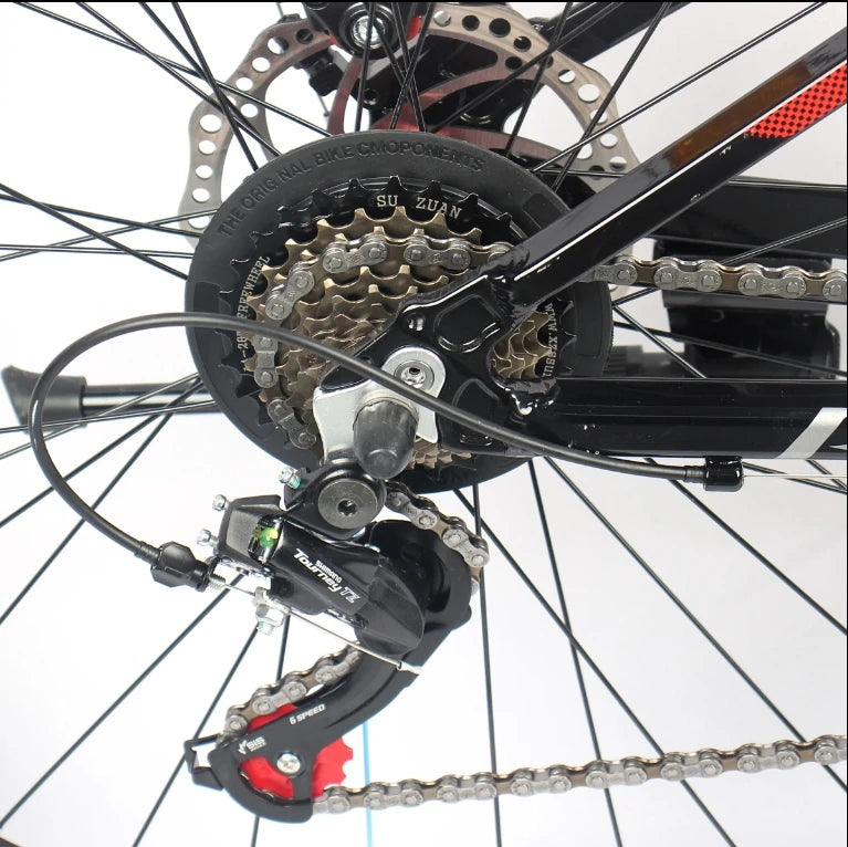 VTT 27.5/29 pouces – Vélo de Montagne pour Adultes, 24 Vitesses, Freins à Disque