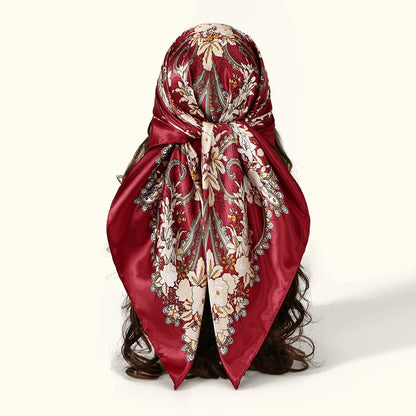 🧣 Foulard Carré Léopard LMLAVEN – Chic, Rock & Multifonction