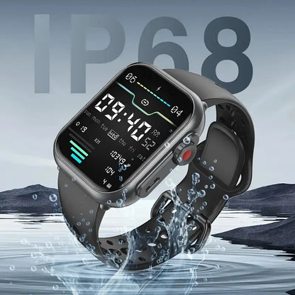Montre Intelligente BOXUXING 2025 – Écran 1,85", Santé et Sport, Assistant Vocal