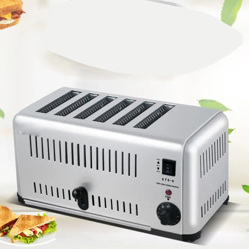 Grille-Pain Électrique 4 Tranches – Puissant & Compact