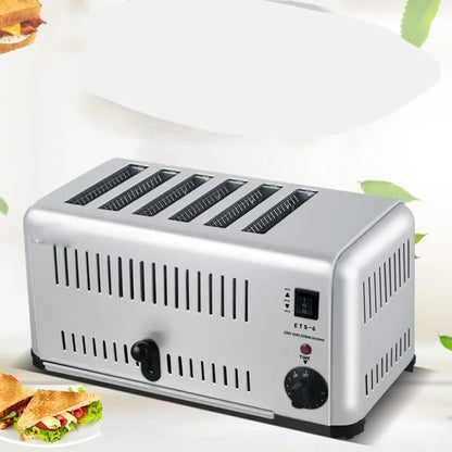Grille-Pain Électrique 4 Tranches – Puissant & Compact