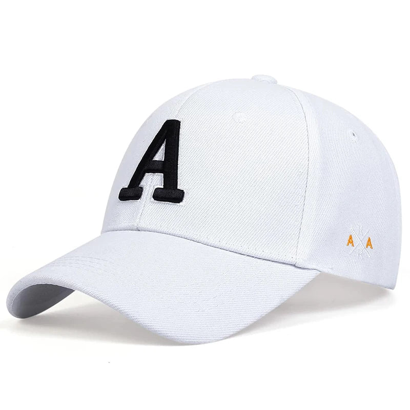 Casquette Baseball Unisexe Lettres Brodées Ar Réglable Protection Solaire Printemps/Automne