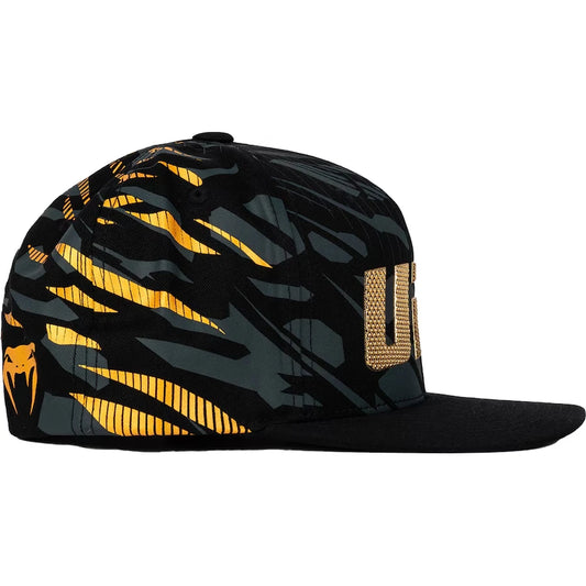 Casquette UFC Noire et Or – Baseball Cap Officielle Nuit de Combat 2025