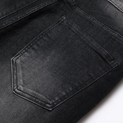 Jeans de Moto pour Hommes - Style Ripped et Distressed