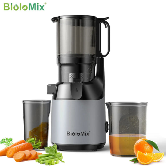Extracteur de Jus Lent Biolomix SJ-023 – Grande Capacité &amp; Triple Filtre