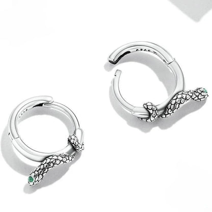 REETI – boucles d'oreilles serpent en argent Sterling 925, bijoux créatifs et Sexy pour femmes, cadeau personnalisé