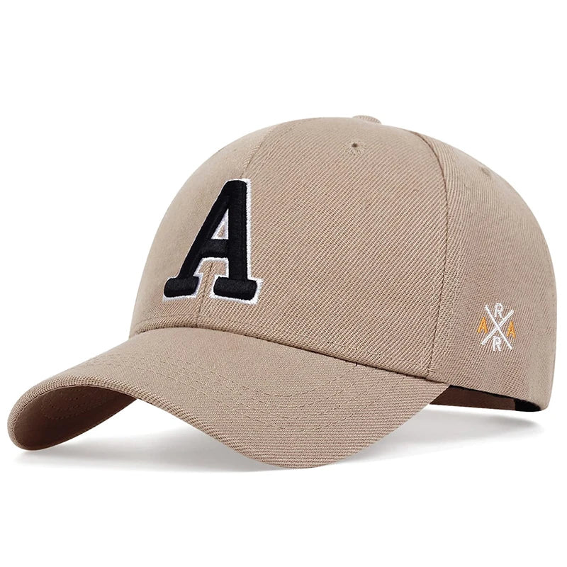 Casquette Baseball Unisexe Lettres Brodées Ar Réglable Protection Solaire Printemps/Automne