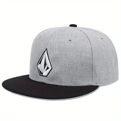 Casquette Baseball Unisexe Diamant Snapback Réglable Hip Hop Papa Hat Camionneur