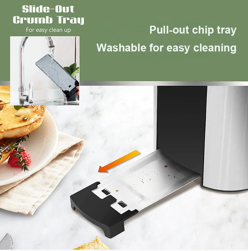 Grille-pain multifonction DMWD 4 tranches – Toaster, Sandwich &amp; Gaufrier