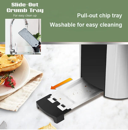 Grille-pain multifonction DMWD 4 tranches – Toaster, Sandwich &amp; Gaufrier
