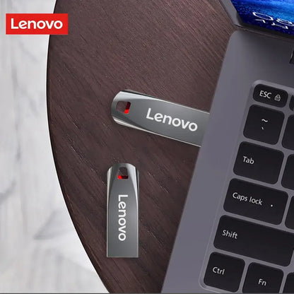 Lenovo-Clé USB 3.0 en métal haute vitesse, clé USB portable, mémoire étanche, disque flash, 1 To, 512 Go, 256 Go, 2 To