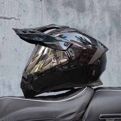 Casque Moto ORZ Intégral ABS – Certifié DOT – Léger et Sécurisé