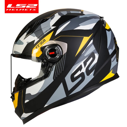 Casque Moto LS2 Intégral ABS – Certifié ECE R22.05 – Léger & Sécurisé