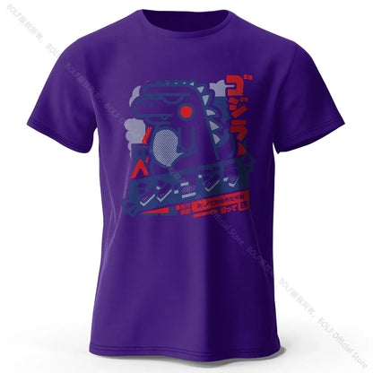 T-Shirt 100% coton imprimé Animal Harajuku Kawaii, T-Shirt léger à manches courtes et col rond, vêtements décontractés unisexes