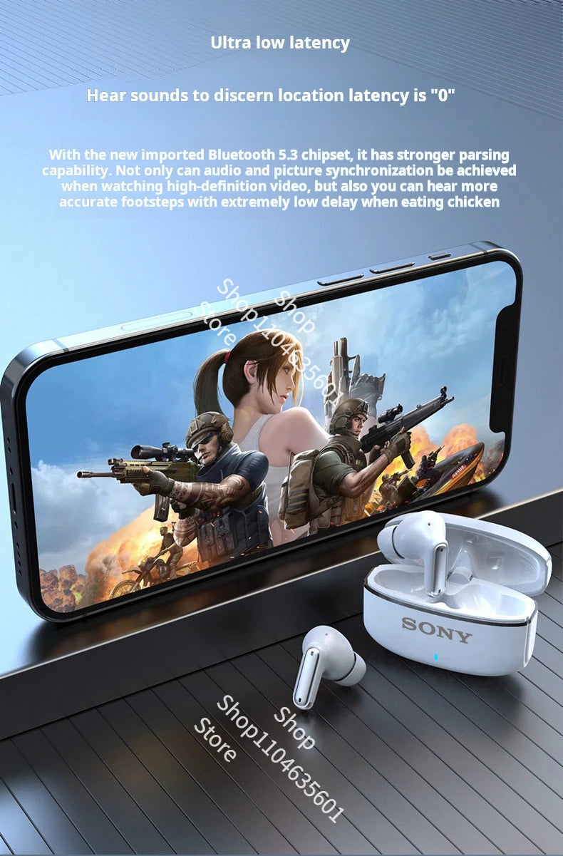 🎧 Sony Casque Traducteur AI – Écouteurs Bluetooth HiFi Stéréo