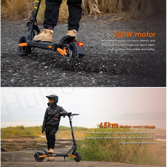 KuKirin G2 Pro VMP Scooter électrique 500W 48V 15.6Ah 9 pouces tout-terrain pneu pliable Scooter électrique 25 KM/H vitesse 65KM portée