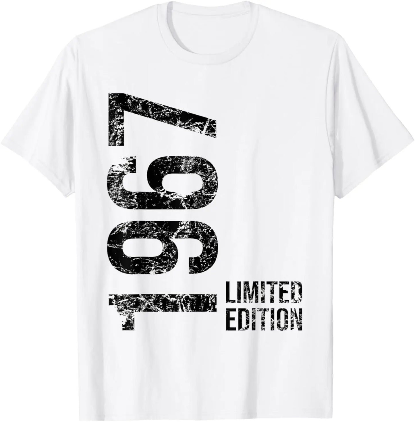 👕 T-shirt Vintage 58ème Anniversaire – Personnalisable Unisexe