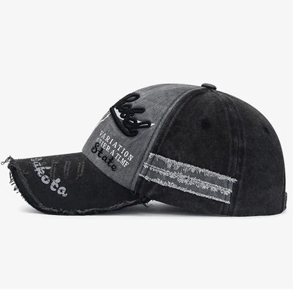 Casquette Baseball Coton Unisexe Maille Snapback Hip Hop Protection Solaire Mode