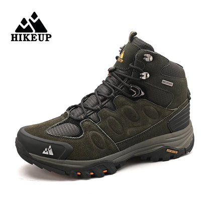 HIKEUP Bottes de Randonnée Homme – Chaudes, Confortables et Respirantes pour Plein Air