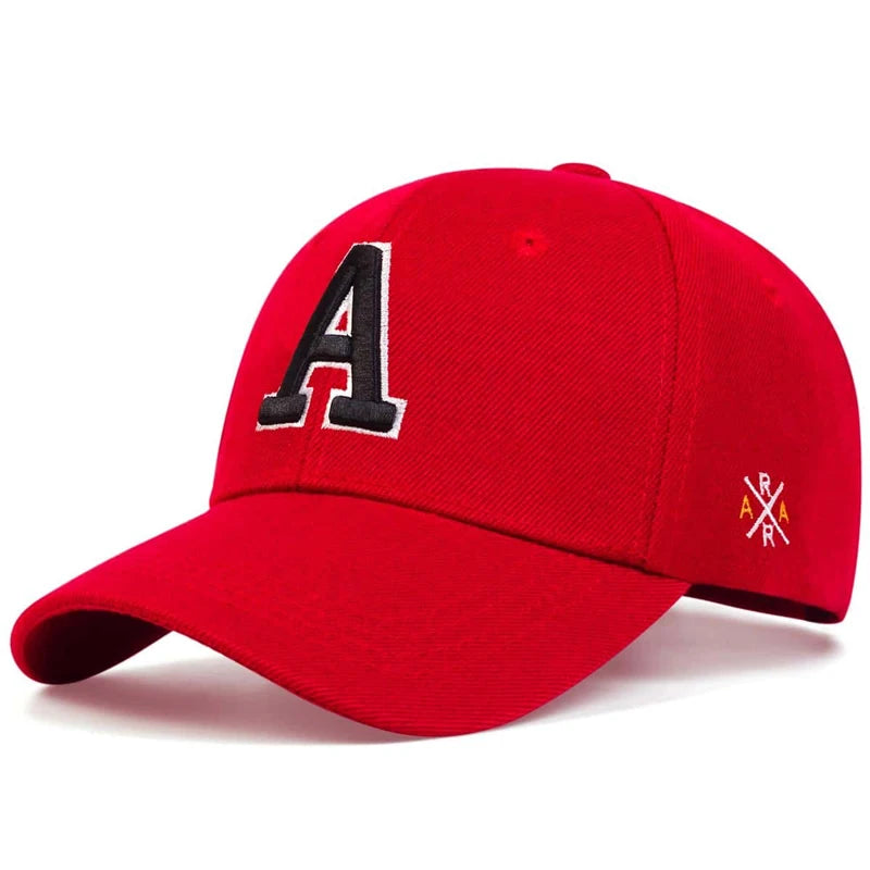 Casquette Baseball Unisexe Lettres Brodées Ar Réglable Protection Solaire Printemps/Automne