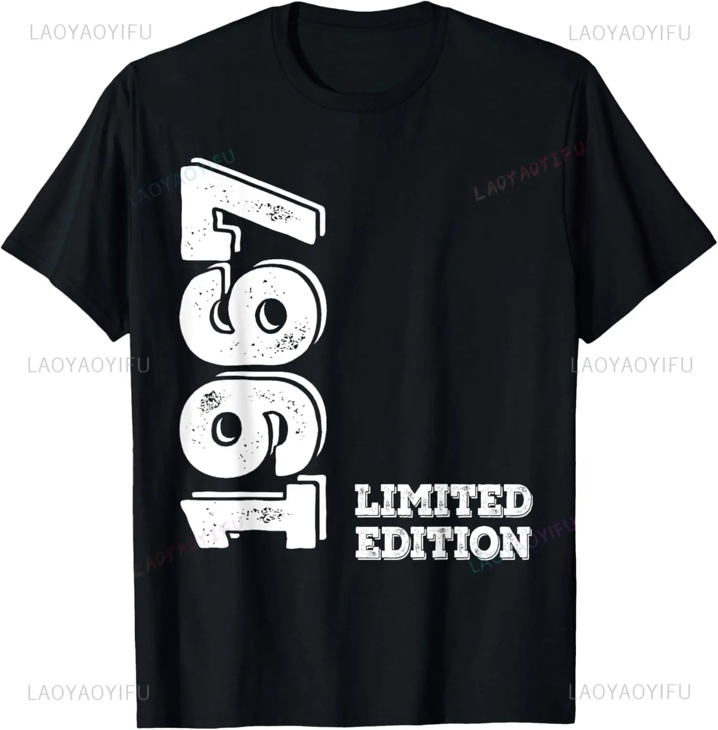 👕 T-shirt Vintage 58ème Anniversaire – Personnalisable Unisexe