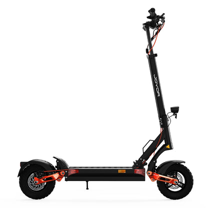 JOYOR T6 Trottinette Electrique Pour Adulte Moteur 600 W, Autonomie Maximale 70 Km, Pneus Tout-Terrain 10 Pouces, Vitesse Maximale 25 km/h