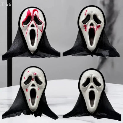 Masque Squelette Respirant – Halloween et Cosplay Effrayant