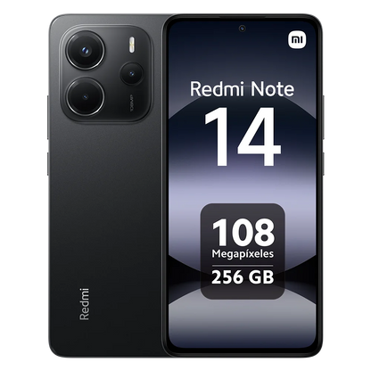 Xiaomi Redmi Note 14 – 6,67" AMOLED, 6/8 Go RAM, 128/256 Go, Triple Caméra 108MP