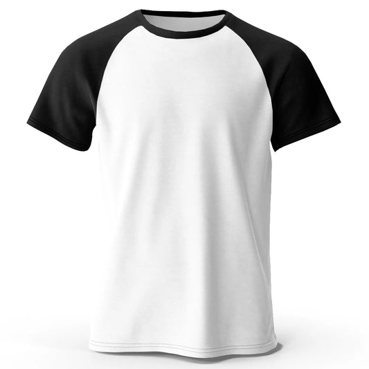 T-shirt oversize vintage – Homme & femme, manches courtes, été, fibre polyester respirante