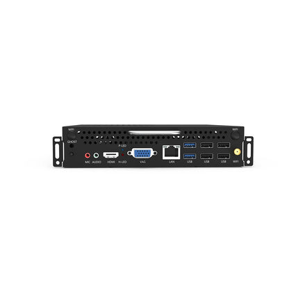 JINGSHA HM87 OPS 4e génération Intel Mini PC 2.4G LAN ordinateur de bureau Windows 10 4GB RAM 128GB ROM double bande WiFi Bluetooth USB Mini ordinateur