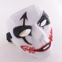 Masque Shuffle Lumineux – Cosplay Demon Slayer et Accessoire Halloween