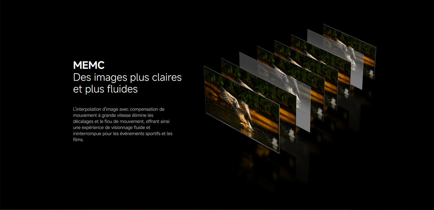 Xiaomi France |  Xiaomi TV A Pro 50 2026, Écran QLED 4K, Son immersif avec Dolby Audio™, DTS:X, DTS Virtual:X, Compatible HDR10+ ,1,07 milliard de couleurs, DCI-P3 94 %