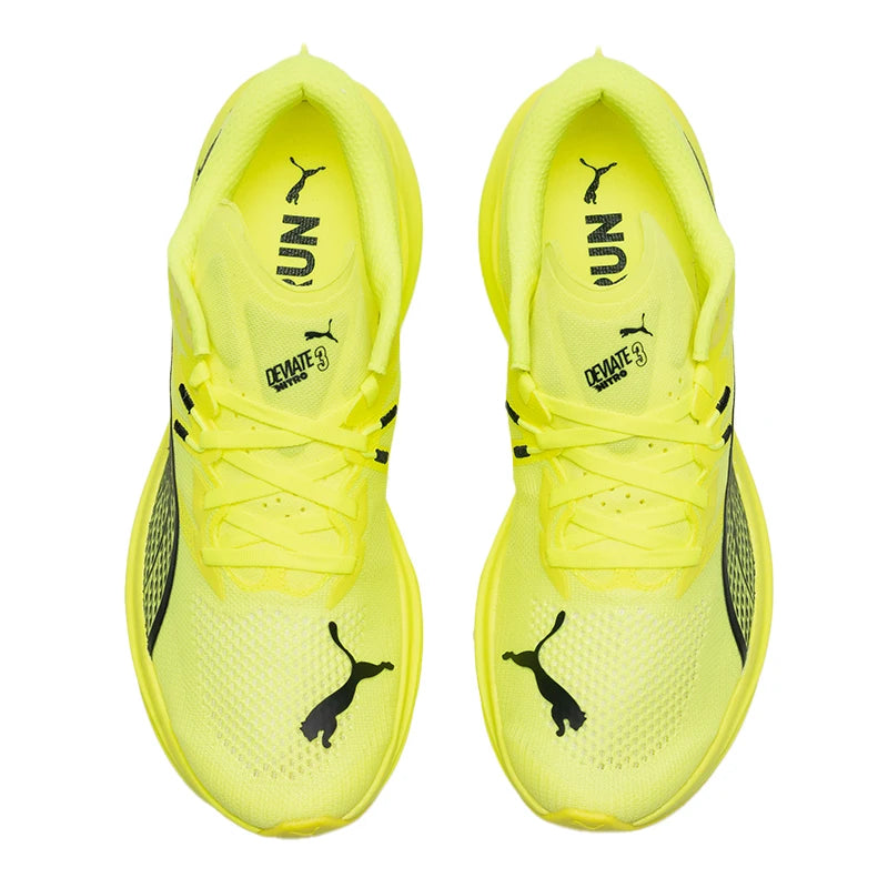 Puma Deviate Nitro 3 – Chaussures de Course Hommes, Amorti et Respirantes