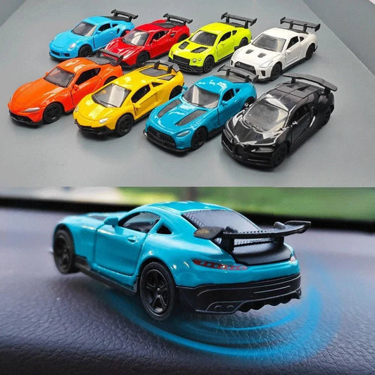 Ornements rotatifs pour dérive de voiture de sport, tableau de bord automatique, modèle de course, déco, individualité de voiture, Kit de décoration pour Console centrale