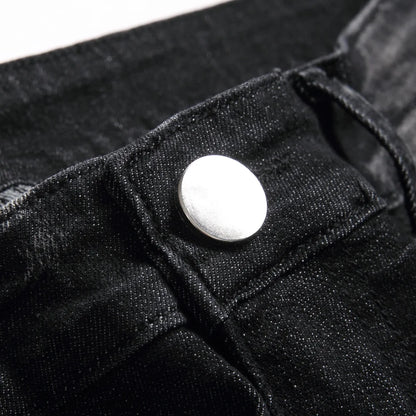 Jeans de Moto pour Hommes - Style Ripped et Distressed