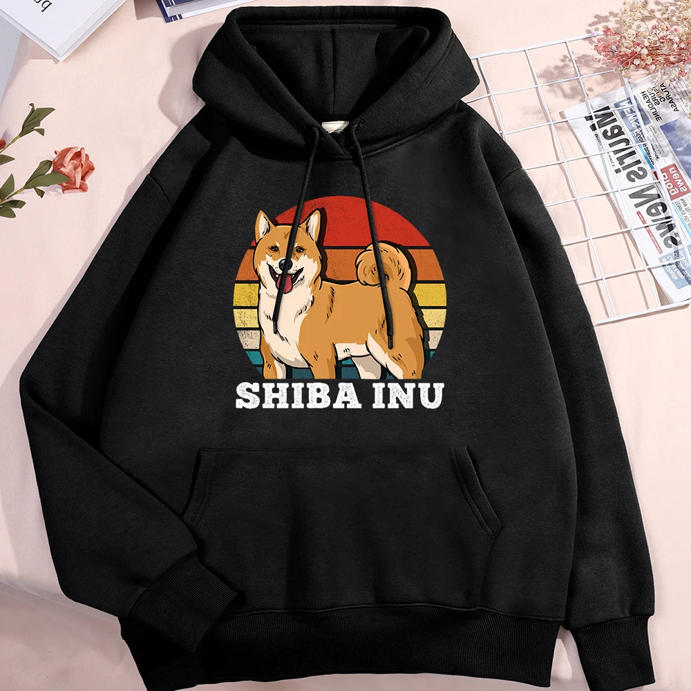 Sweat Harajuku avec motif Shiba Inu *pour les Fans de tokens