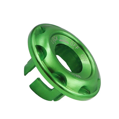 Couvercle de commutateur d'allumage de moto en alliage d'aluminium, couvercle de protection de commutateur à clé, anneau de verrouillage pour Yamaha Fuego JOG ZY100T AVENUE RSZ Vino
