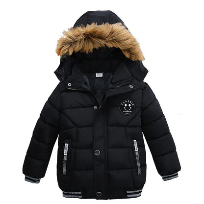 🧒 Doudoune Hiver pour Garçons – Parka Chaude 2025